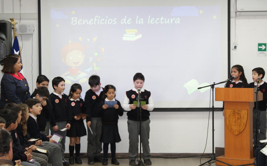 ALUMNOS DE 2° BÁSICO FUERON LOS PROTAGONISTAS DE LAS CEREMONIAS “YA SÉ LEER”