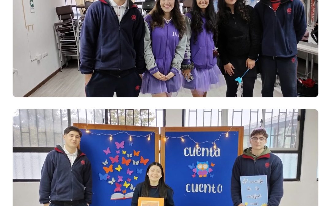 LOS NIÑOS Y NIÑAS DE 2° BÁSICO DISFRUTARON DE LAS HISTORIAS DE LOS CUENTACUENTOS