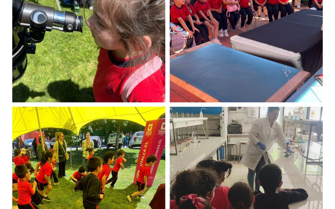 LOS ALUMNOS DE KINDER Y PRE KINDER ASISTIERON A UNA FERIA CIENTÍFICA.