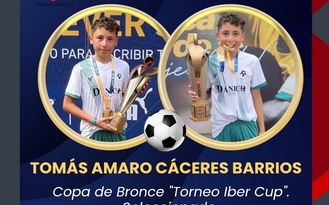 ¡FELICITACIONES TOMÁS! 🏅🏆 ⚽️