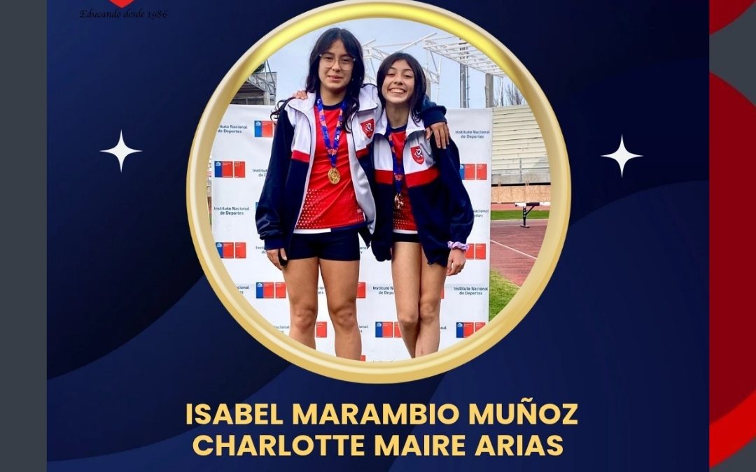 ¡FELICITACIONES ISABEL Y CHARLOTTE! 🏅🏃‍♀️🏃‍♀️