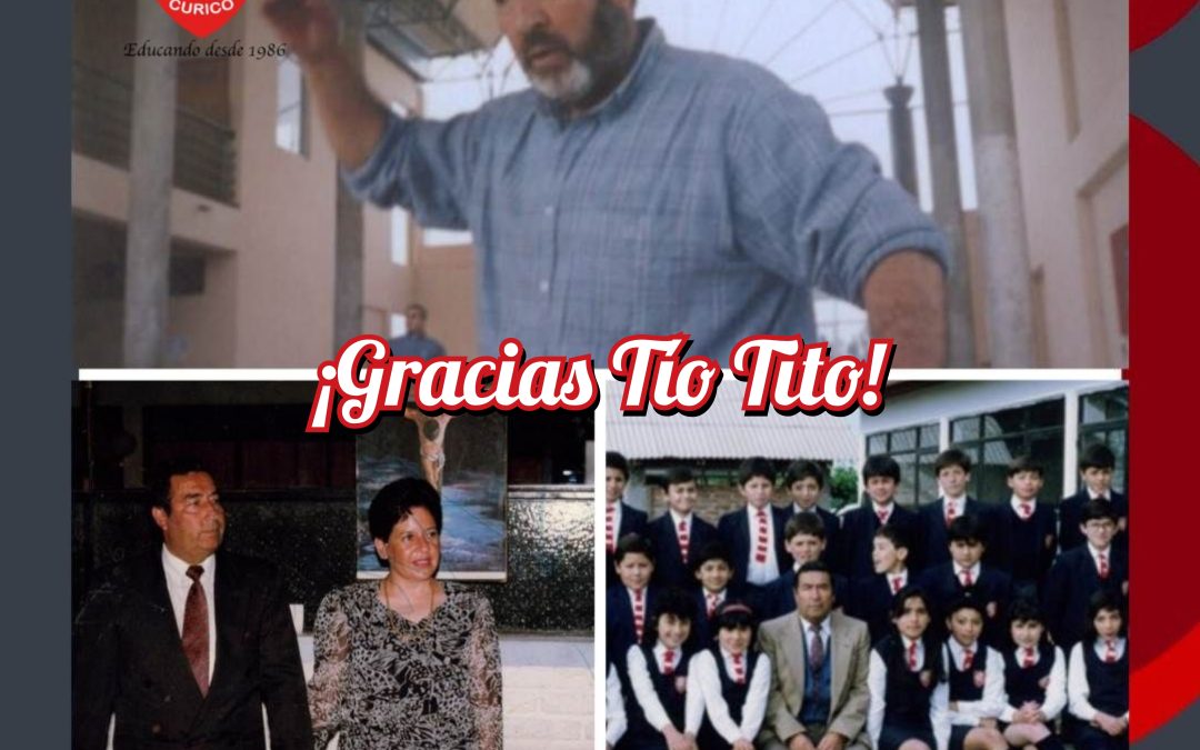 GRACIAS TÍO TITO POR SU TENACIDAD Y EJEMPLO.