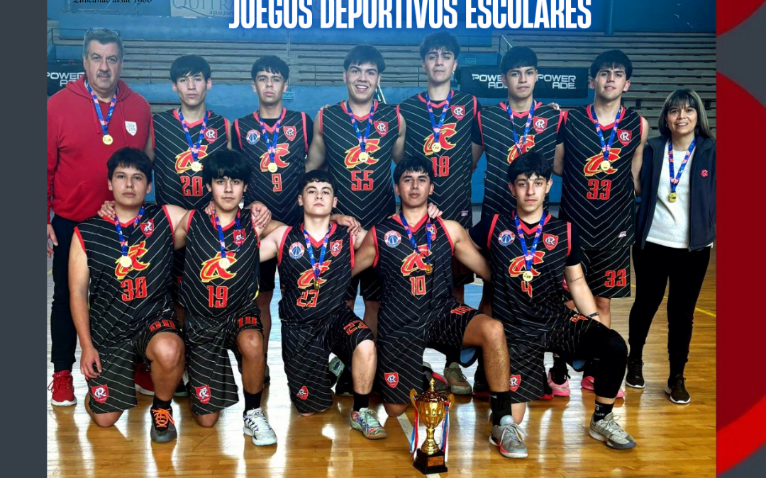NUESTRA SELECCIÓN SUB 17 DE BÁSQUETBOL SE CONSAGRÓ CAMPEONA DE LOS JUEGOS DEPORTIVOS ESCOLARES 🏆🏅🏀