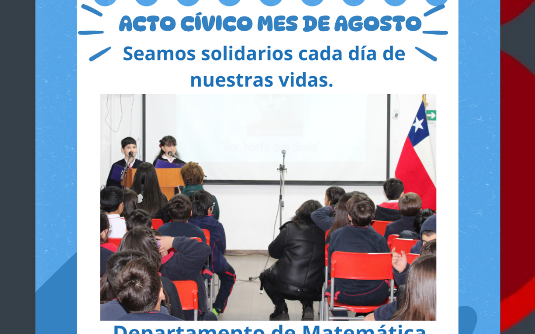ACTO CÍVICO AGOSTO