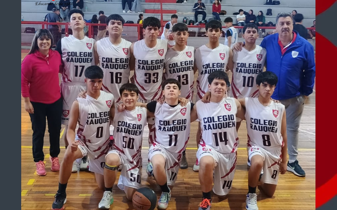SELECCIÓN DE BÁSQUETBOL U -17 OBTUVO EL TERCER LUGAR REGIONAL EN LOS JUEGOS DEPORTIVOS ESCOLARES