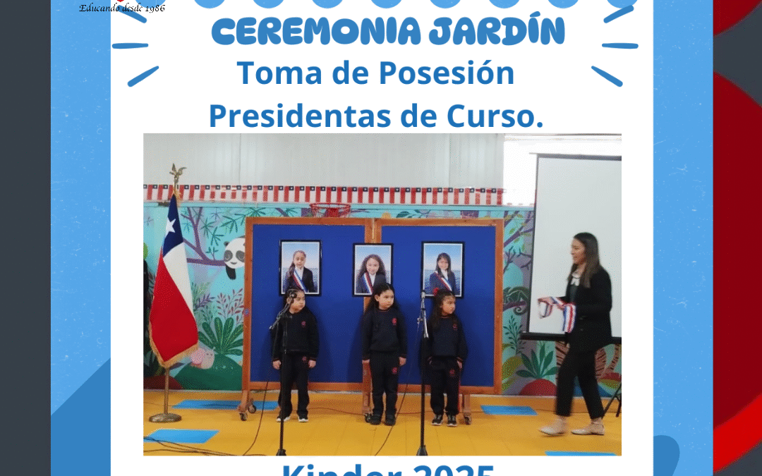 LOS NIÑOS Y NIÑAS DE KINDER ELIGIERON A SUS PRESIDENTAS DE CURSO