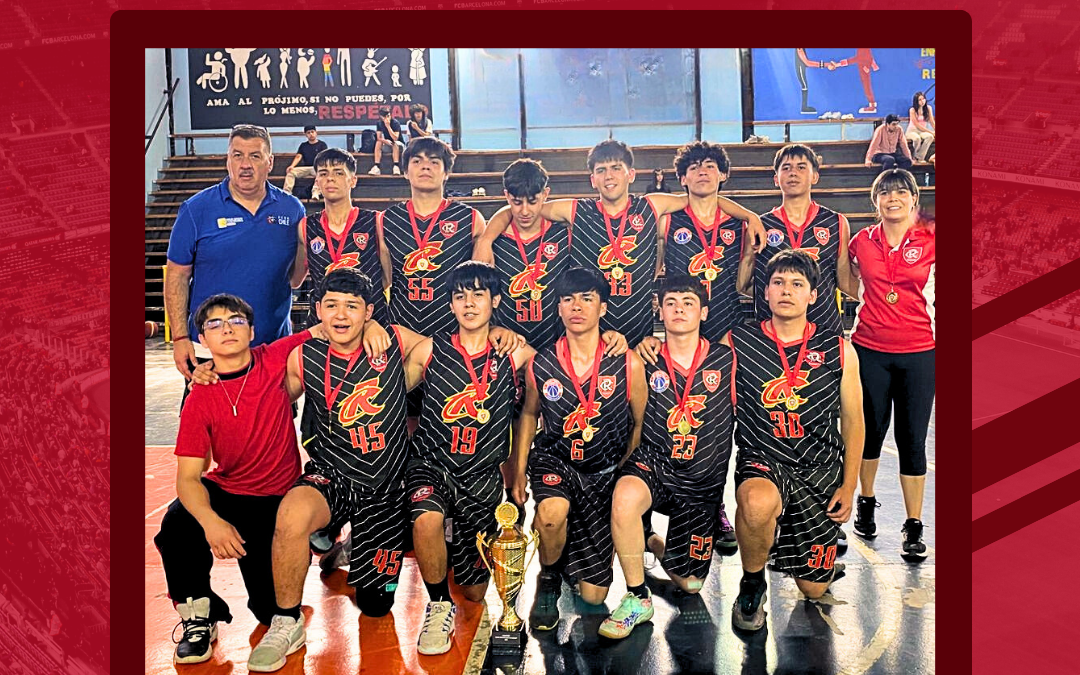 SELECCIÓN DE BÁSQUETBOL SE CORONÓ  CAMPEONA DE LA “COPA ANIVERSARIO COLEGIO RAUQUÉN “