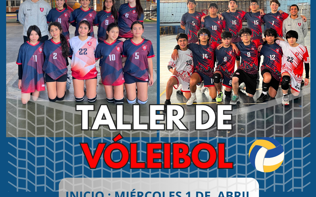 INSCRIPCIONES TALLER DE VÓLEIBOL