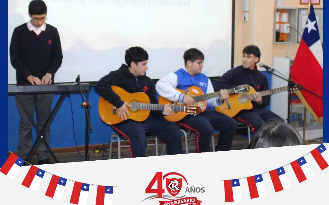 ACTO CÍVICO MAYO:   “40 AÑOS CONSTRUYENDO COMUNIDAD”.