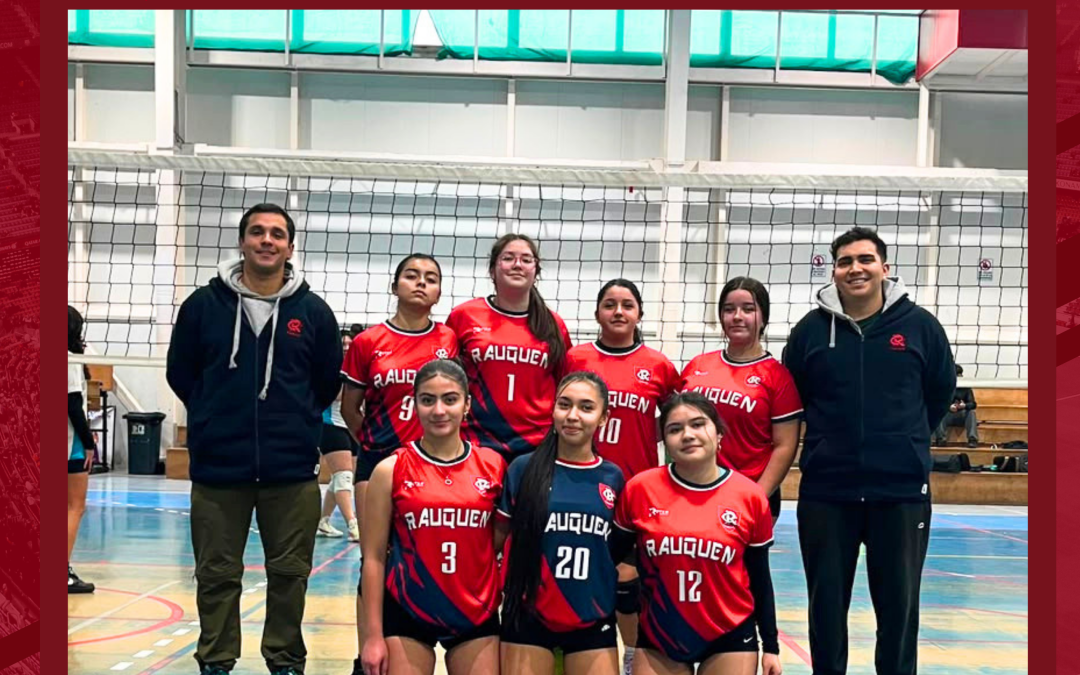 SELECCIONES DE VÓLEIBOL SUB- 18 SON ¡SUBCAMPEONES COMUNALES DE LOS JUEGOS DEPORTIVOS ESCOLARES!
