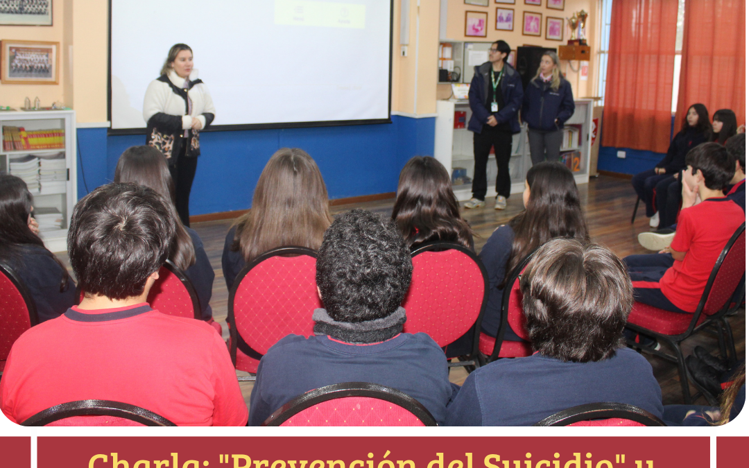 ALUMNOS DE 7°A PARTICIPARON EN CHARLA RELACIONADA CON EL CUIDADO DE LA SALUD MENTAL